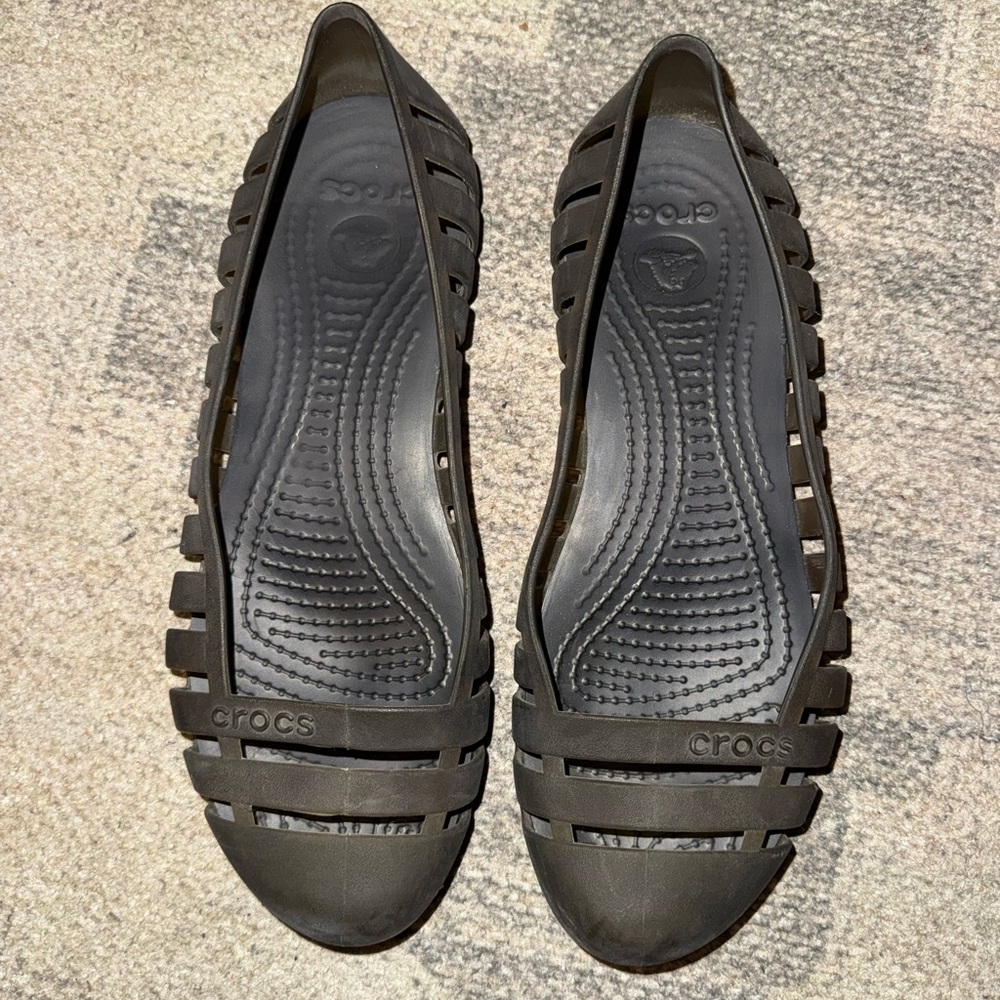 CROCS Women's Black Flats